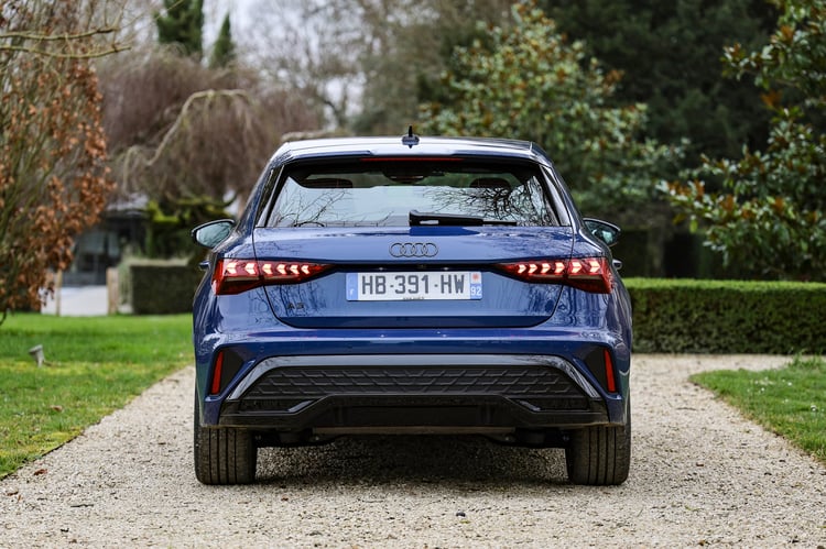 Design de l'Audi A3 TFSI e