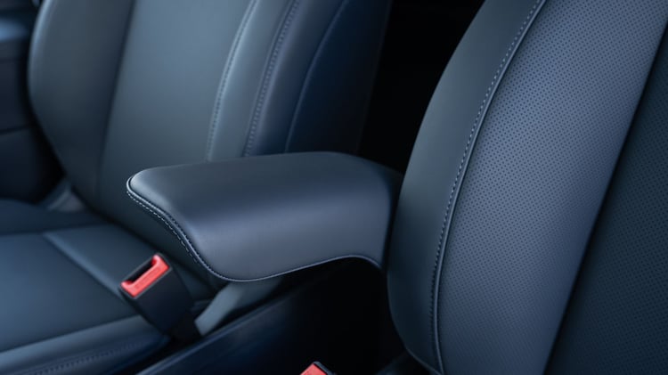 Siège avant du Kia PV5 Cargo électrique avec accoudoir central