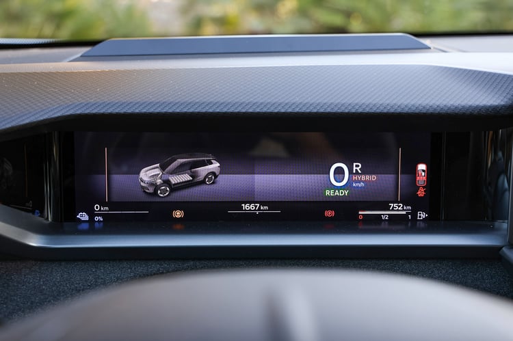 Performances de l'Opel Grandland PHEV