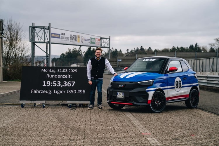 Nicolas Meunier et sa Ligier JS50