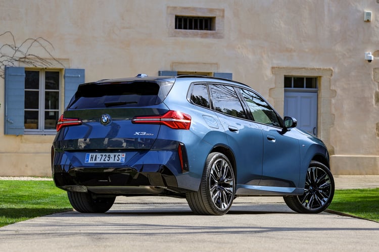 Design du BMW X3 30e xDrive