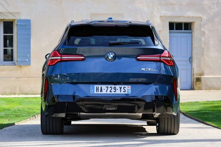 Design du BMW X3 30e xDrive