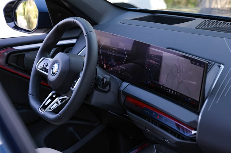 À bord du BMW X3 30e xDrive