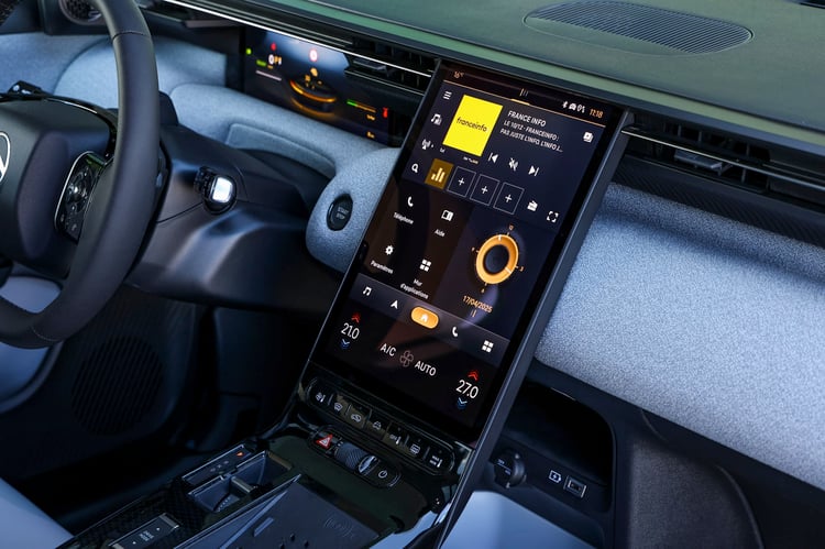 À bord du SUV électrique