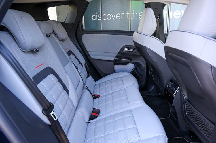 À bord du SUV électrique