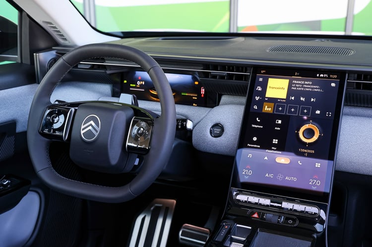 À bord du SUV électrique