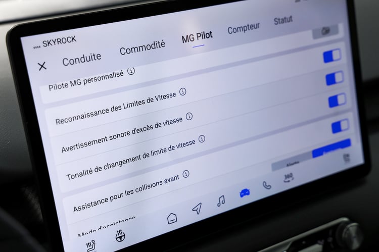 Performances du MGS5 EV