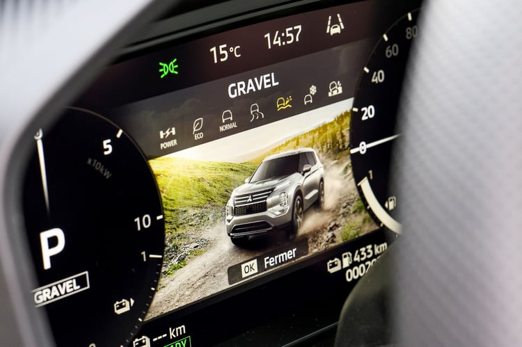 Modes de conduite du Mitsubishi Outlander PHEV
