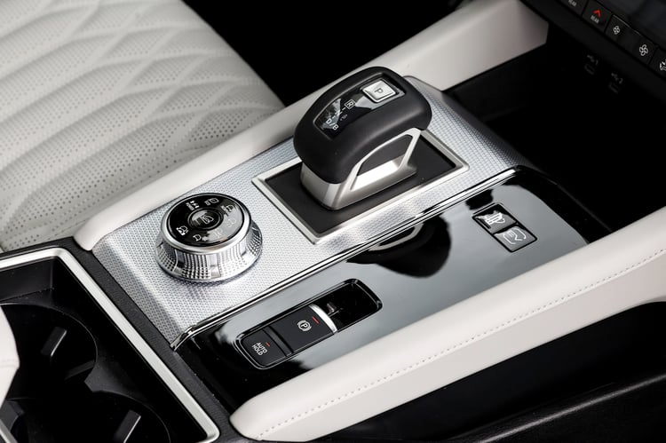 Console centrale soignée