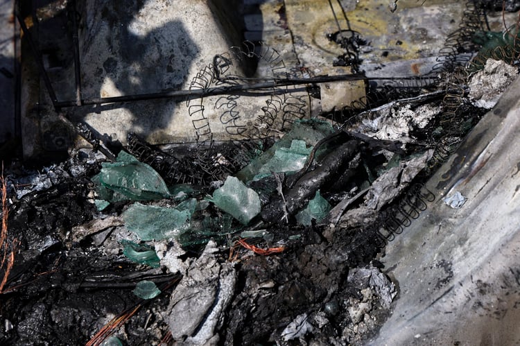 Les restes de notre Megane E-Tech