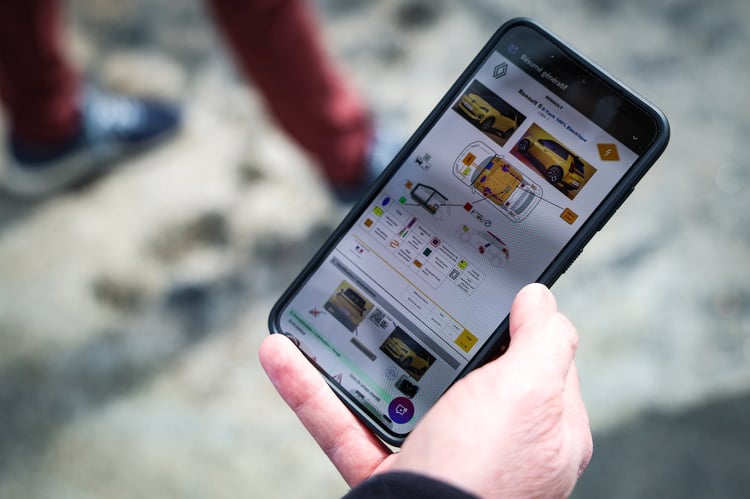 Démonstration Renault Fireman Access