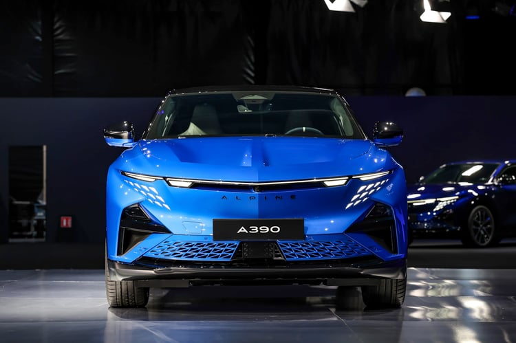 Design de l'Alpine A390
