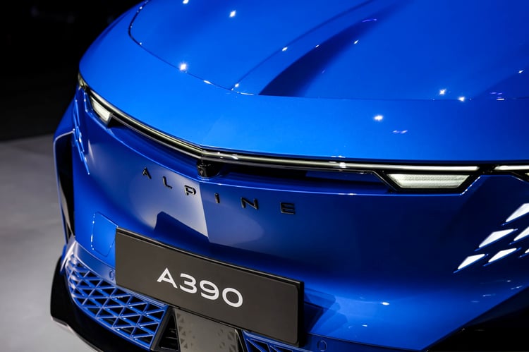 Design de l'Alpine A390