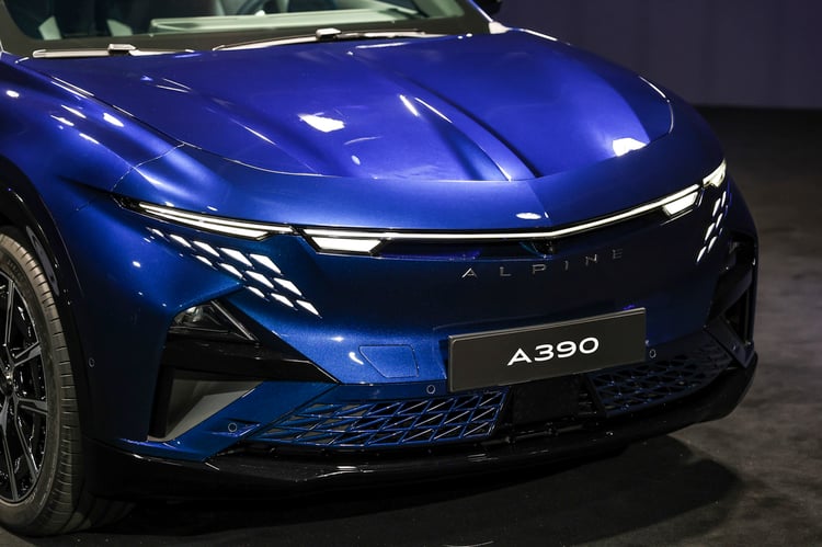 Design de l'Alpine A390