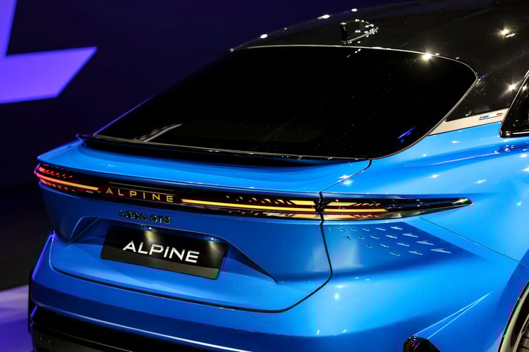 Design de l'Alpine A390