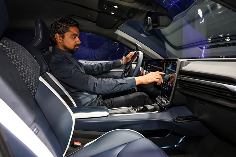 À bord du SUV coupé électrique