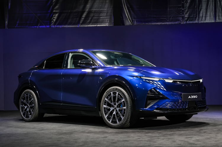 Design de l'Alpine A390