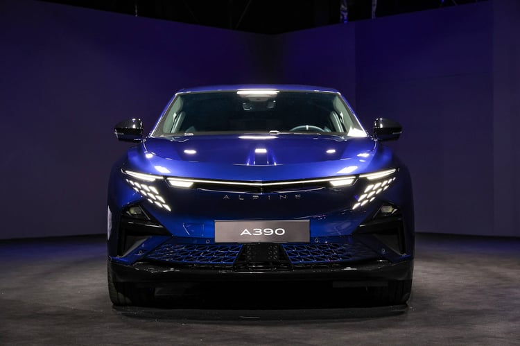 Design de l'Alpine A390