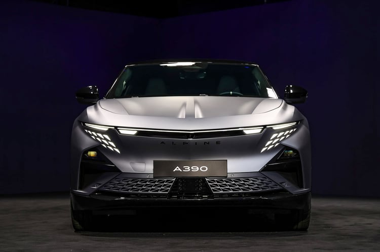 Design de l'Alpine A390