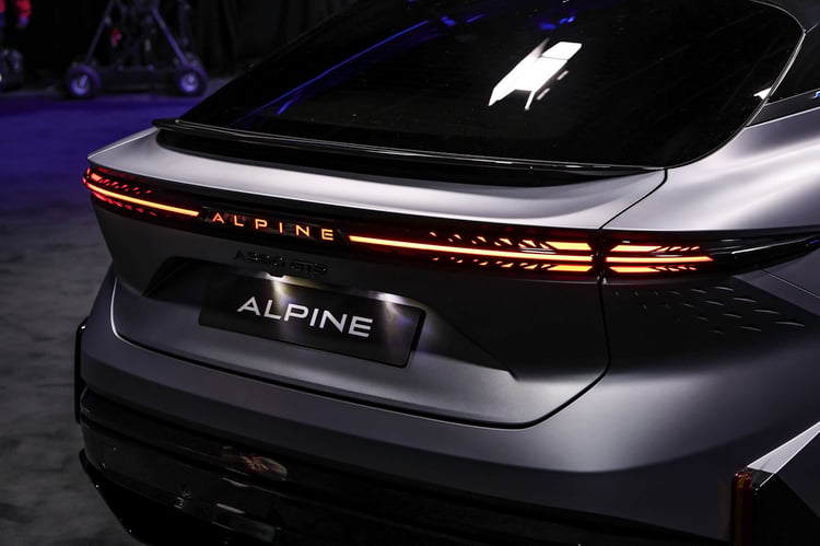 Design de l'Alpine A390