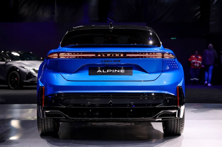 Design de l'Alpine A390