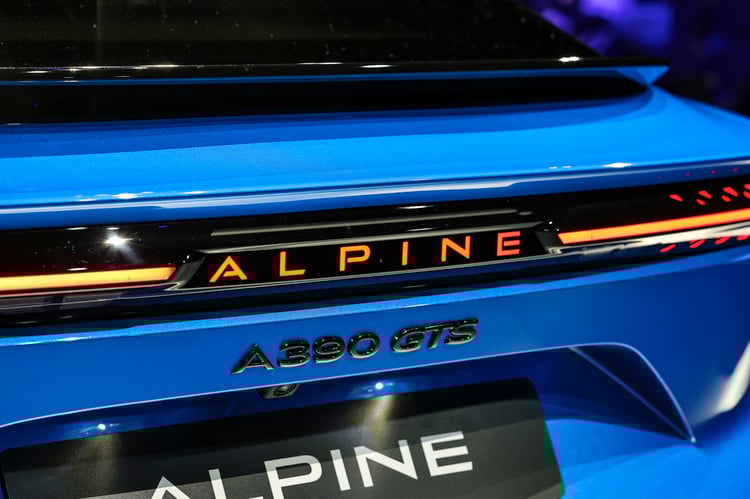 Design de l'Alpine A390