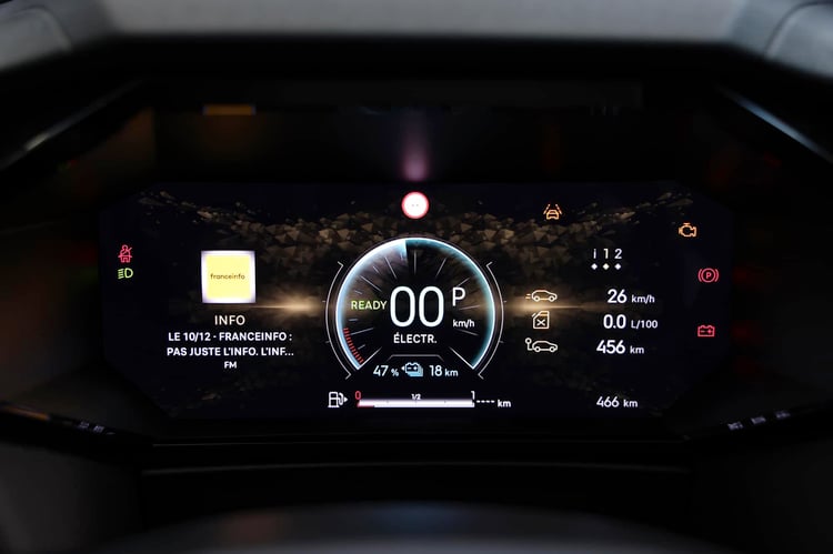 Performances de la DS N° E-Tense