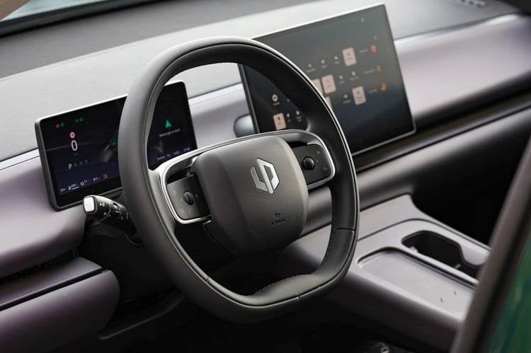 À bord du SUV à prolongateur d'autonomie