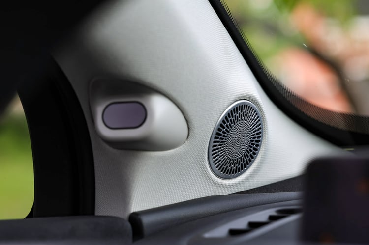 À bord du SUV à prolongateur d'autonomie