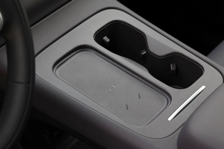 À bord du SUV à prolongateur d'autonomie