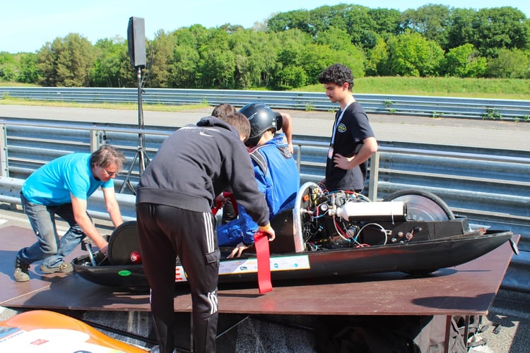 EcoGreen 2025 : Proto à moteur thermique H2 au contrôle