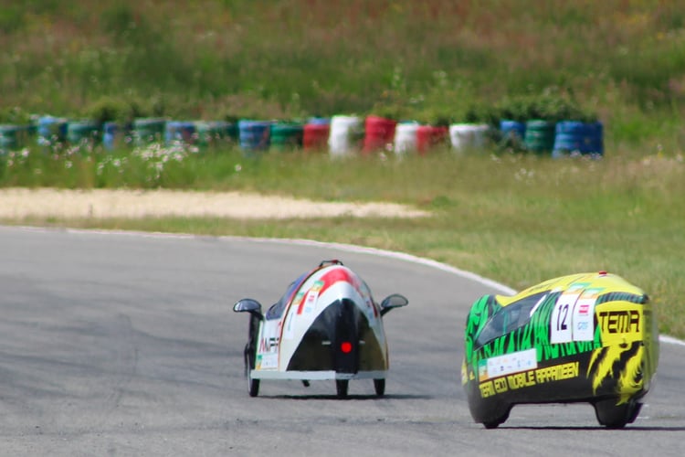 EcoGreen 2025 : Tema Mobile sur le circuit (à droite)