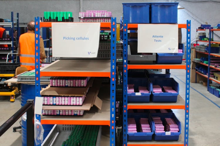 Chez VoltR : Classement des cellules lithium