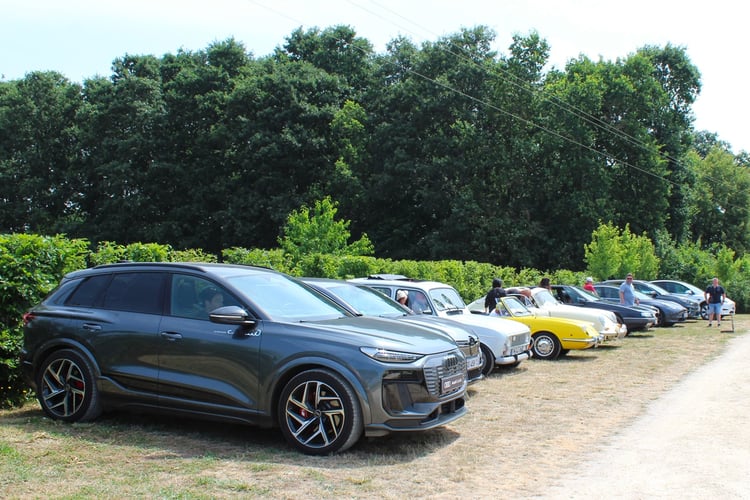 Audi SQ6 à la balade des passions automobiles 2025 de l'AC 17