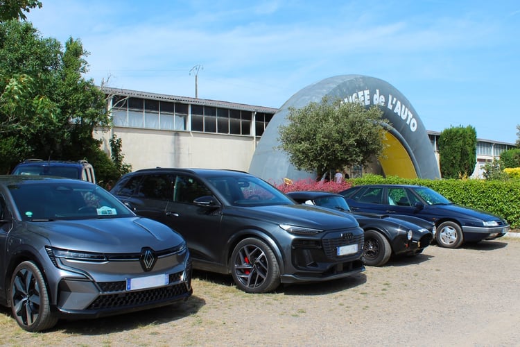 Audi SQ6 à la balade des passions automobiles 2025 de l'AC 17