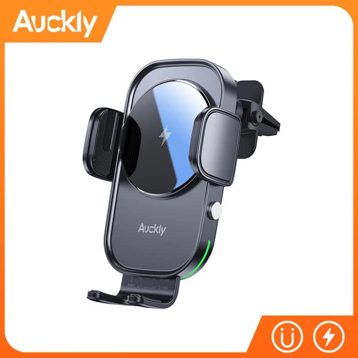 Chargeur sans fil voiture Auckly A02 – fixation et compatibilité