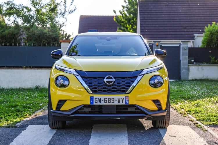 Design du Nissan Juke Hybrid