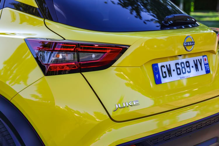 Détails extérieurs du crossover