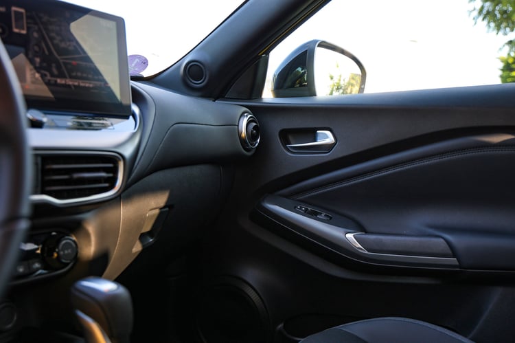 À bord du Nissan Juke Hybrid