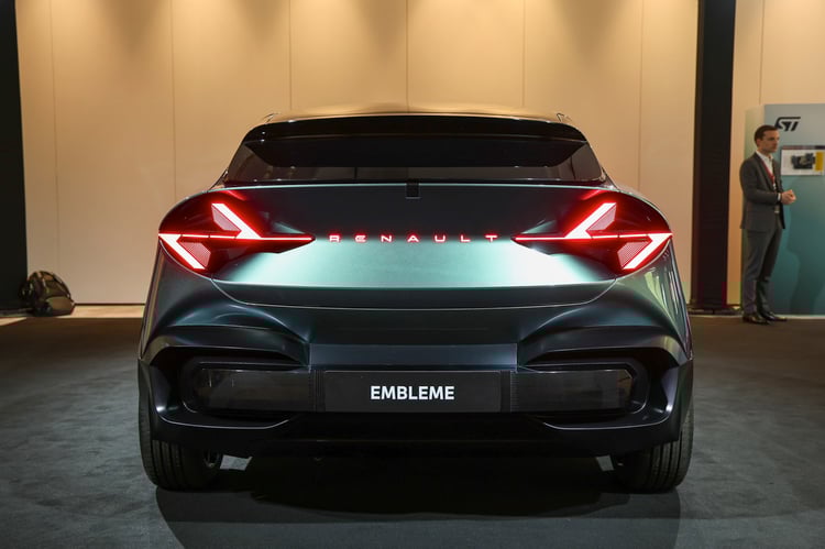 Design de la Renault Emblème