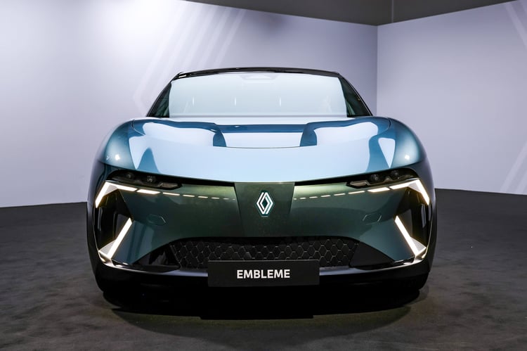 Design de la Renault Emblème