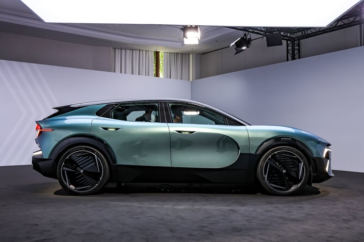 Design de la Renault Emblème