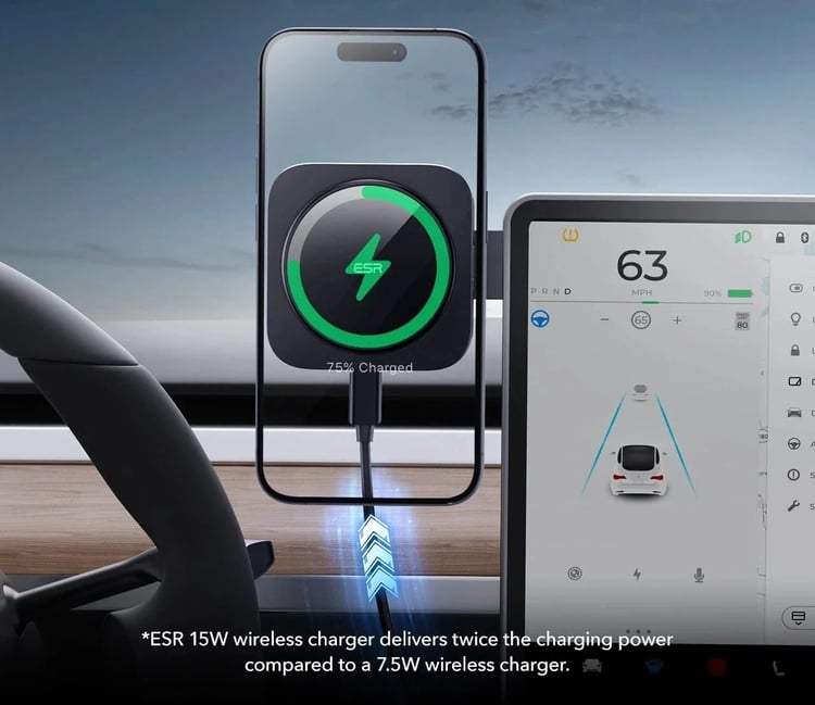 Chargeur pour Tesla Qi2 de ESR