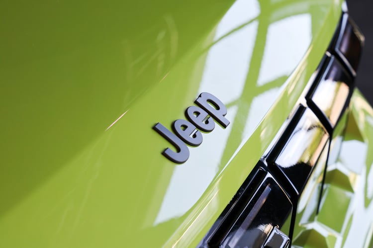 Design du Jeep Compass électrique