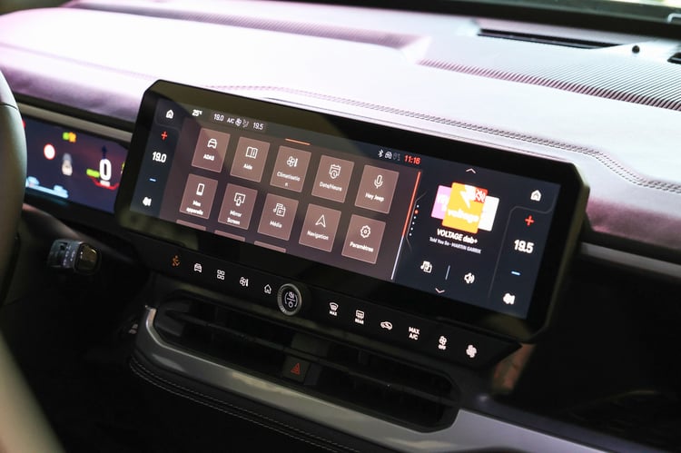 Intérieur du SUV compact