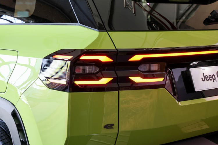 Design du Jeep Compass électrique