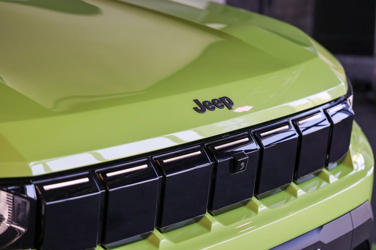 Design du Jeep Compass électrique