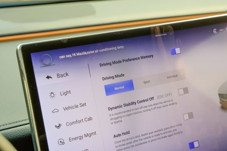 Performances de la berline électrique