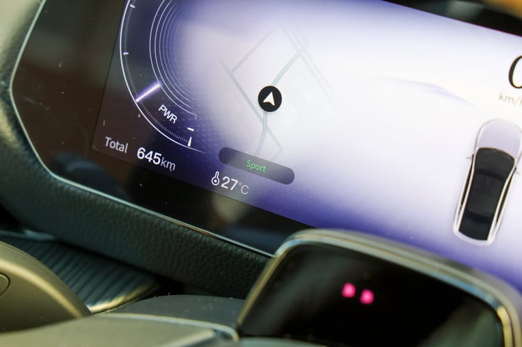 Performances de la berline électrique