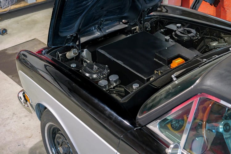 Rolls Corniche rétrofitée par l'équipe de Marc Areny